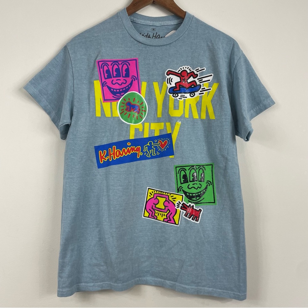 Blue Graphic T-Shirt